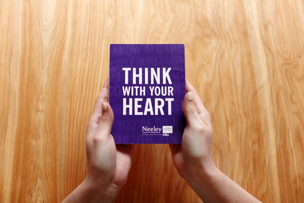 TCU Neeley Think with your heart